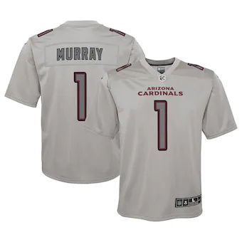 youth nike kyler murray gray arizona cardinals atmosphere g